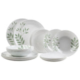casa collection servizio tavola 18pz opale decoro deli verde ean 8010402526017