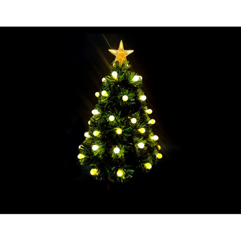 christmas collection albero di natale verde 60 cm con 55 luci ean 8056378549940