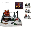 christmas collection pista da pattinaggio con movimento e led assortita ean 8053482251820