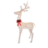 christmas collection renna oro in metallo con 1000 luci 123x36xh 175cm ean 8056001258423