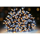 christmas luci 500 led esterno 8 frequenze bianco caldo ean 8032089568029