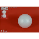 christmas palla polistirolo decorativa 2 pezzi 9 cm ean 8033113077470