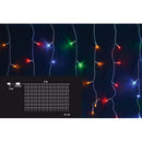 christmas tenda 192 led 8 funzioni ip64 3x1m multicolor ean 8024972037262