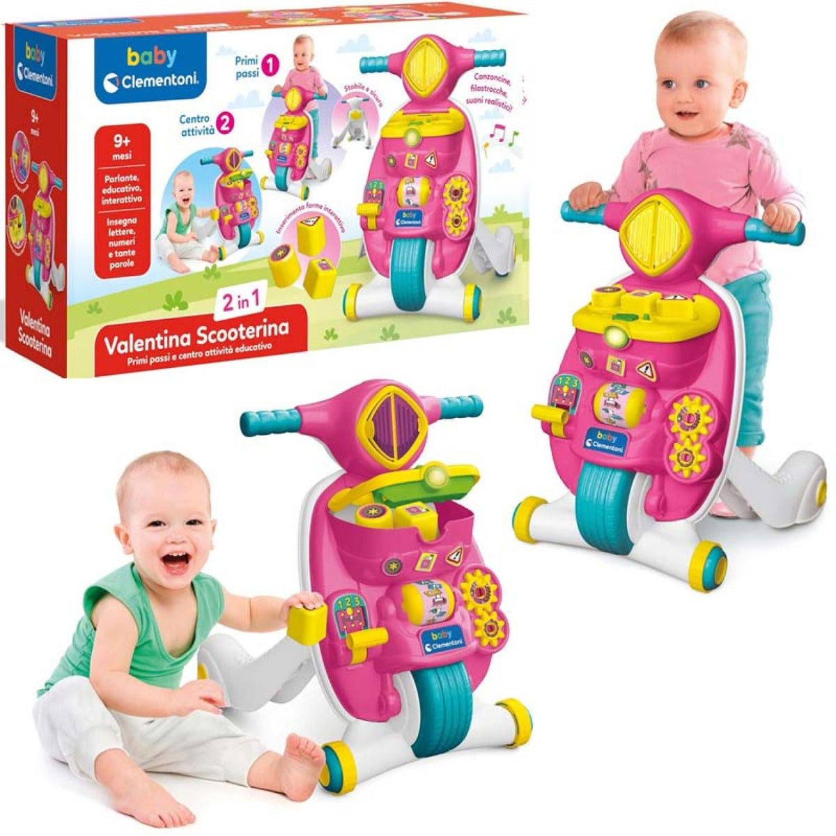 Milano Toys Viale Monza Baby Valentina Scooterina In