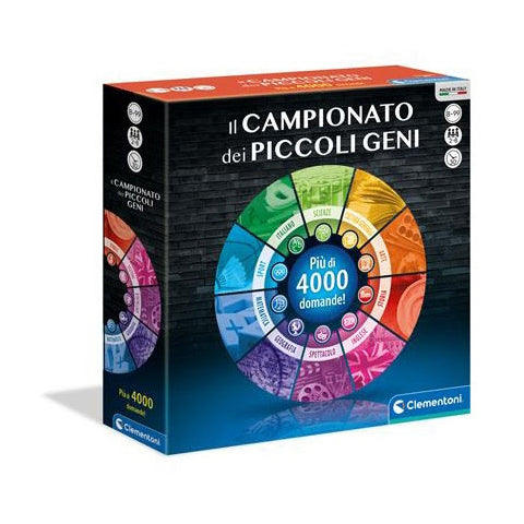 clementoni clementoni campionato dei piccoli geni quiz 12990 ean 8005125129904