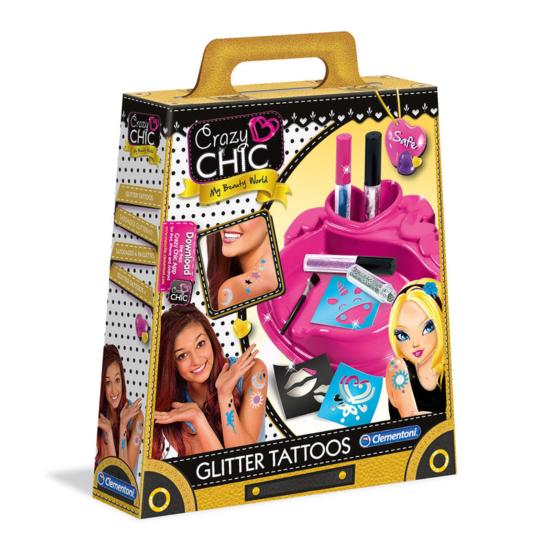 immagine-1-clementoni-clementoni-crazy-chic-18513-glitter-tatoo-ean-8005125185139