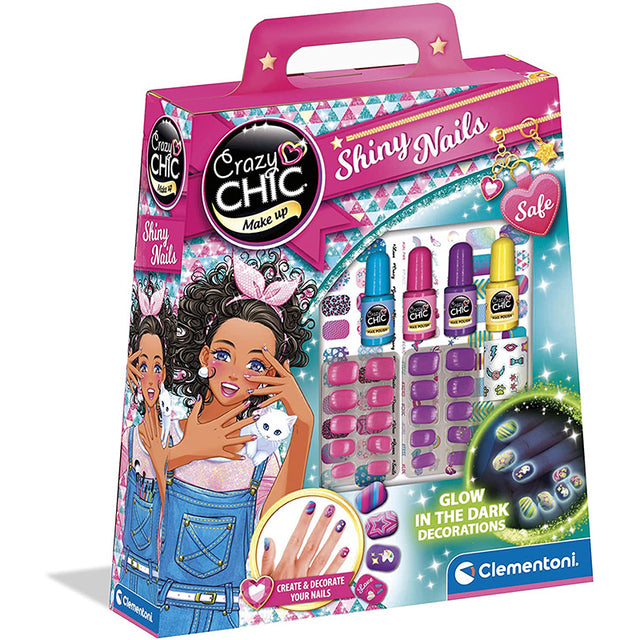 immagine-1-clementoni-clementoni-crazy-chic-nail-glow-in-the-dark-18689-ean-8005125186891