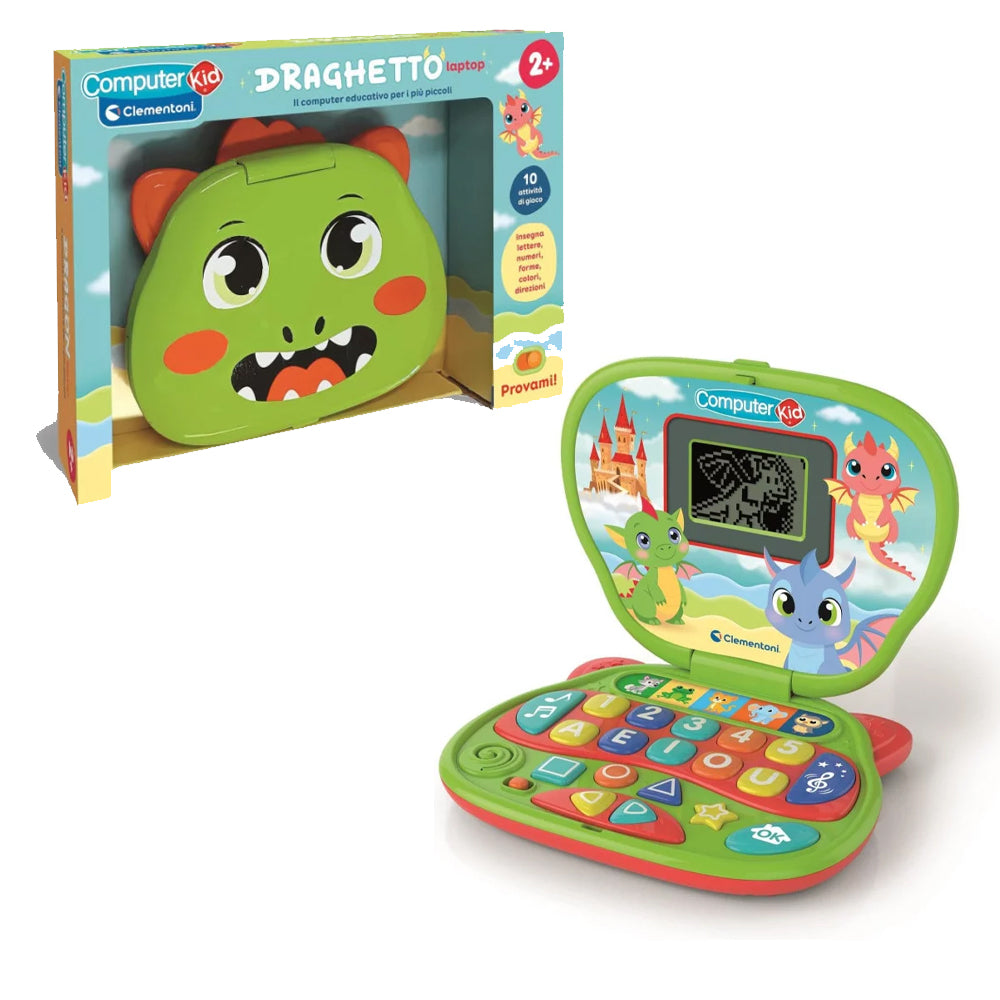 clementoni computer kid draghetto laptop ean 8005125164882
