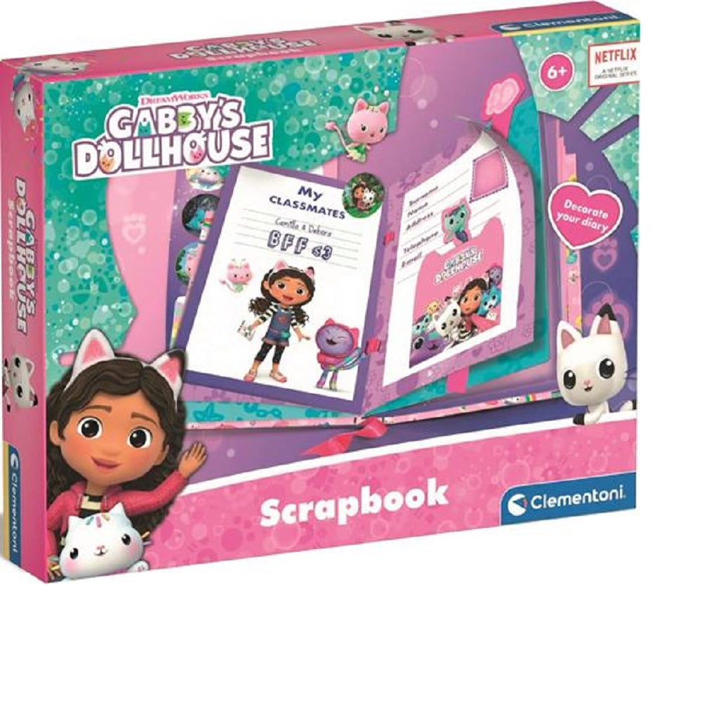 clementoni gabbys dollhouse scrapbook ean 8005125187973