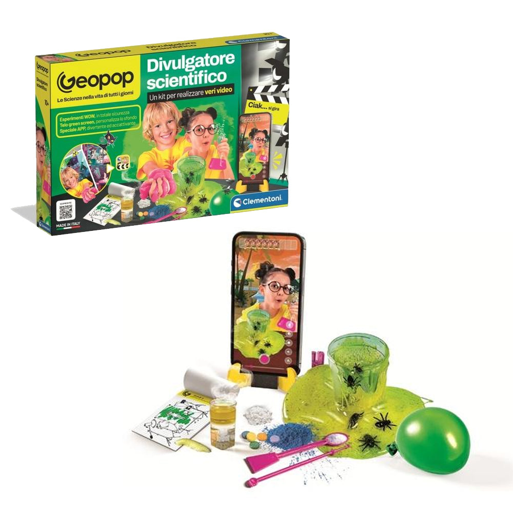 clementoni geopop scienza in azione ean 8005125194452