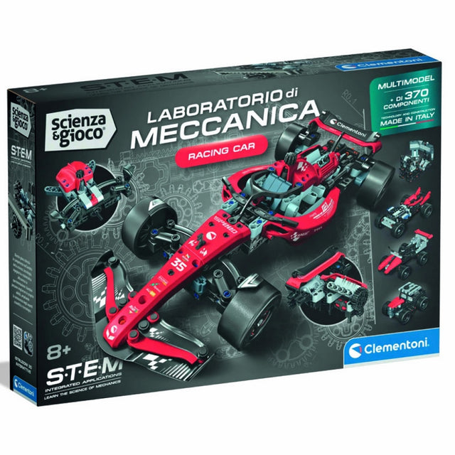 clementoni laboratorio di meccanica auto da corsa clementoni ean 8005125194902