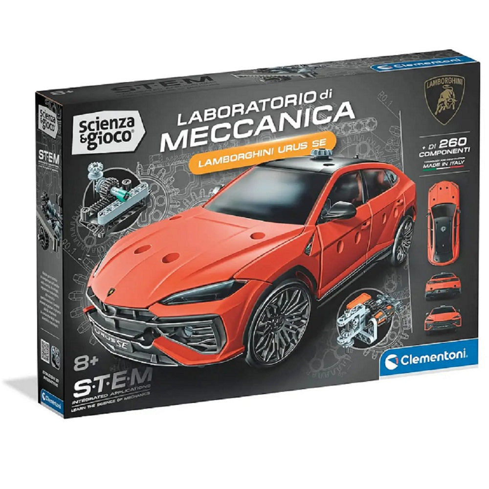 clementoni laboratorio di meccanica lamborghini clementoni ean 8005125194872