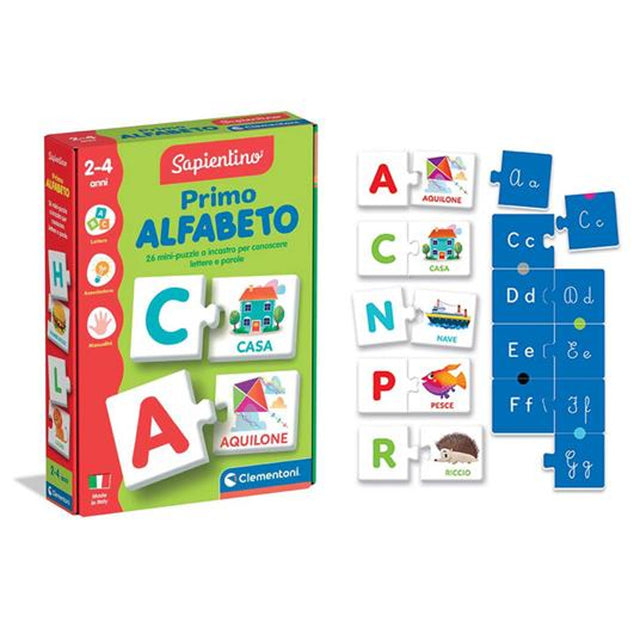clementoni primo alfabeto sapientino ean 8005125168392