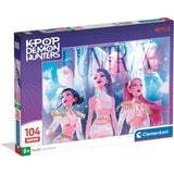 clementoni puzzle 104 super k pop demon hunters clementoni ean 8005125272570