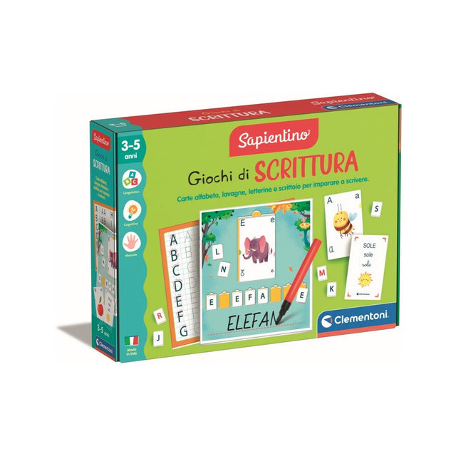 clementoni sapientino giochi di scrittura ean 8005125168743