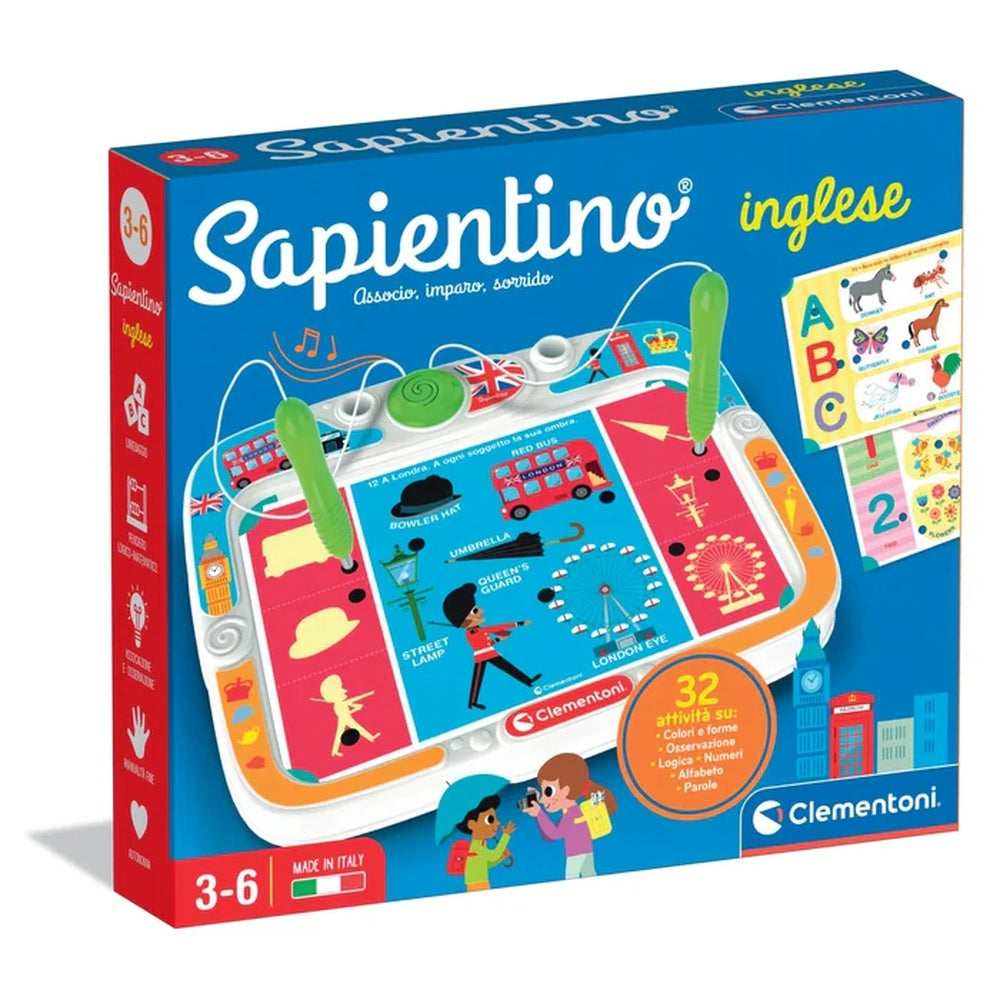 clementoni sapientino inglese clementoni ean 8005125164752