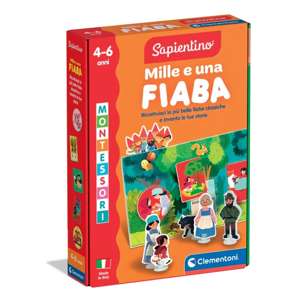 clementoni sapientino montessori mille e una fiaba ean 8005125168460
