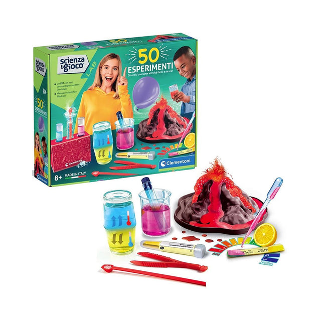 clementoni scienza e gioco i migliori 50 esperimenti ean 8005125194308
