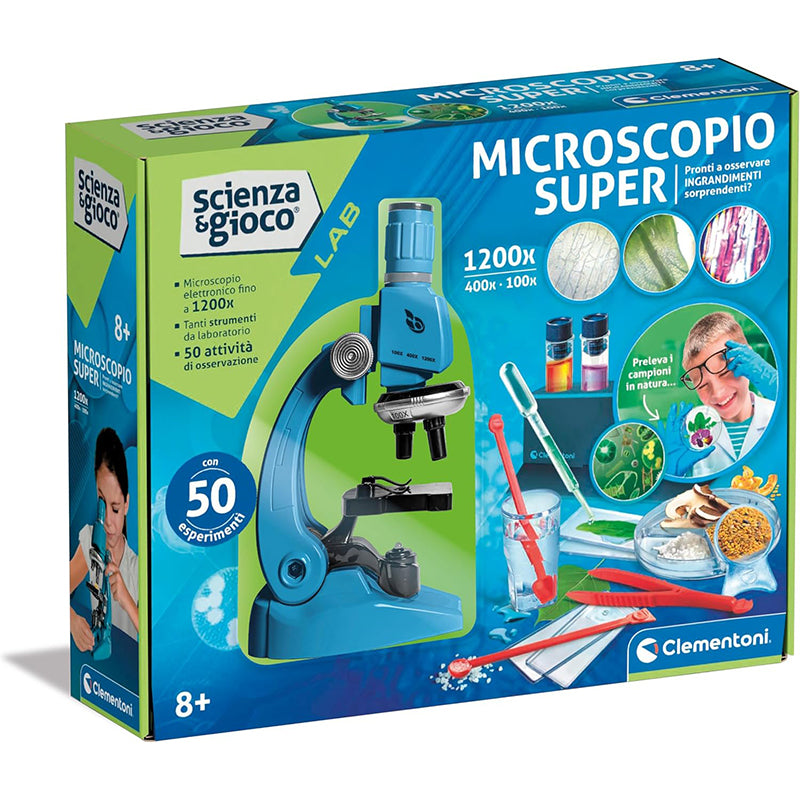 clementoni scienza e gioco microscopio super ean 8005125192281