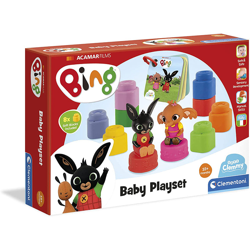 clementoni soft clemmy bing playset ean 8005125176939