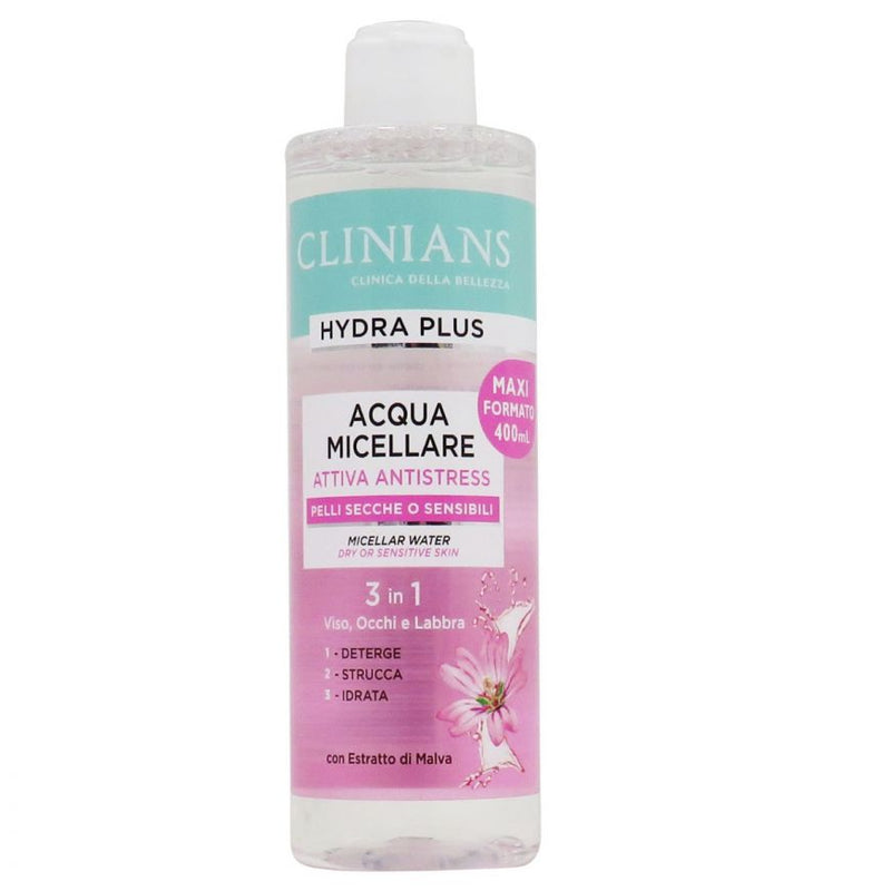 immagine-1-clinians-clinians-acqua-micelllare-400ml-antistress-ean-8003510030491