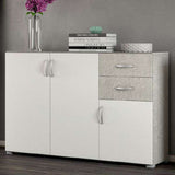 ctf madia buffet 3 ante 120x35x83cm bianco ean 8058333533100