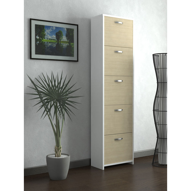 SCARPIERA LOTO 5 ANTE 20 Paia BIANCA-OLMO