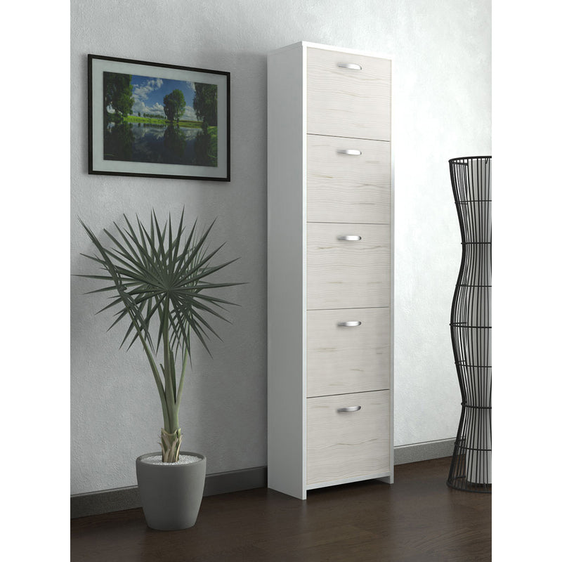 SCARPIERA LOTO 5 ANTE 20 Paia BIANCA