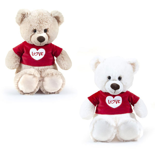 immagine-1-decar-peluche-orso-t-shirt-rossa-60cm-ass-decar-23980-ean-8009549239805