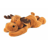 decar peluche renna stesa 100cm con occhi glitter ean 8009549280258