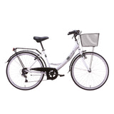 denver bicicletta city venere 26 pollici bianca ean 8015244626482
