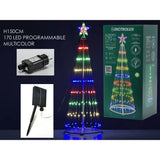 dictro lux albero luminoso 170 led programmabili h150cm ean 8015361527730