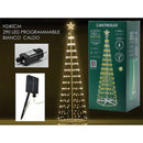 dictro lux albero luminoso 290 led programmabili h240cm ean 8015361527747