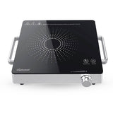 diplomat fornello in vetroceramica 2000w inox 1008800 ean 3800139221706