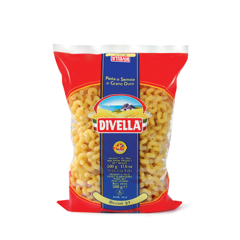 immagine-1-divella-pasta-500-gr-riccioli-n-37-divella-ean-8005121000375