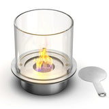 divina fire bruciatore tondo incasso 3 lt d30 inoxvetro ean 8056157805519