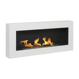 divina fire camino bioetanolo da parete siena acciaio bianco ean 8056157807674