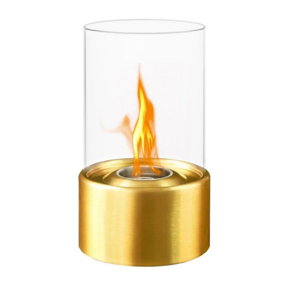 divina fire camino bioetanolo da tavolo marsiglia dorato ean 8056157804901