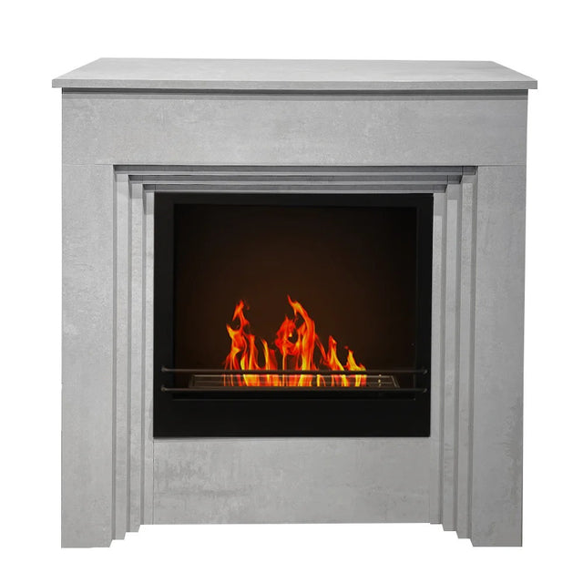 divina fire camino bioetanolo da terra bellini legno cemento ean 8056157806295