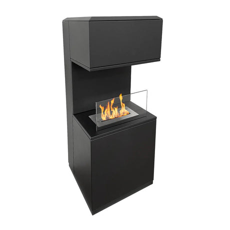 divina fire camino bioetanolo da terra oslo acciaio nero ean 8056157807704