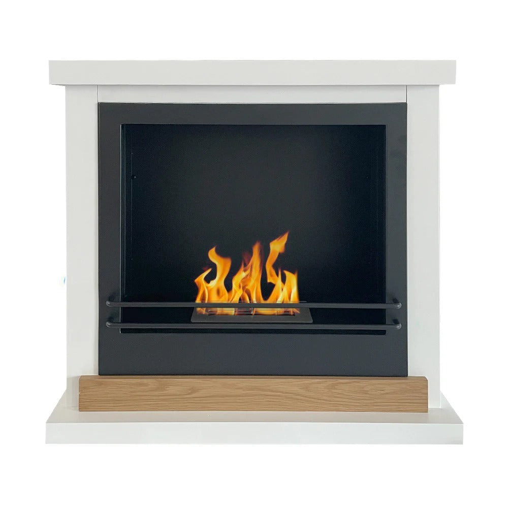 divina fire camino bioetanolo da terra stoccolma legno bianco ean 8056157807650