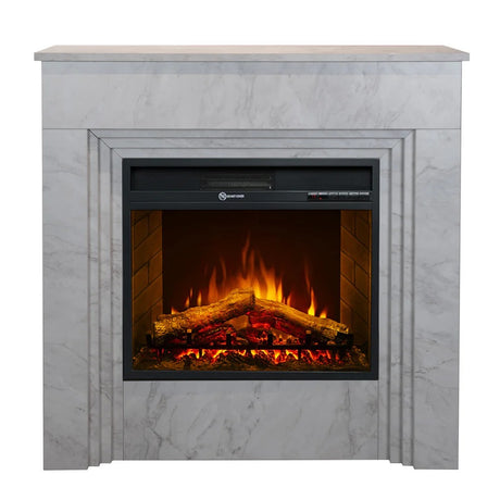 divina fire camino elettrico da terra bellini bianco ean 8056157809135