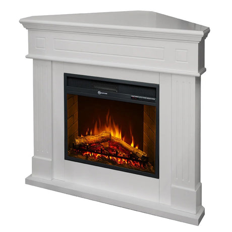 divina fire camino elettrico da terra ford bianco ean 8056157809159