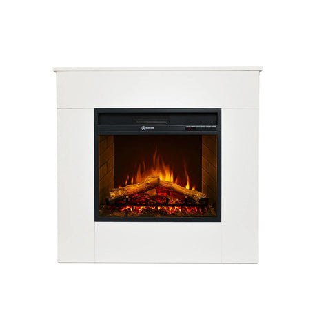 divina fire camino elettrico da terra michelangelo bianco ean 8056157808169