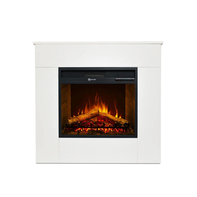divina fire camino elettrico da terra michelangelo bianco ean 8056157808169