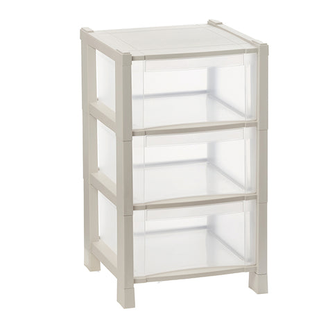 domoliving cassettiera tower 3 cassetti sabbia ean 8033406540599