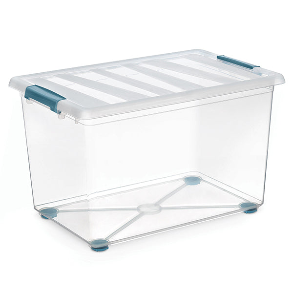 immagine-1-domoliving-scatola-katla-45l-trasparente-con-ruote-kat045r-ean-8052787491979