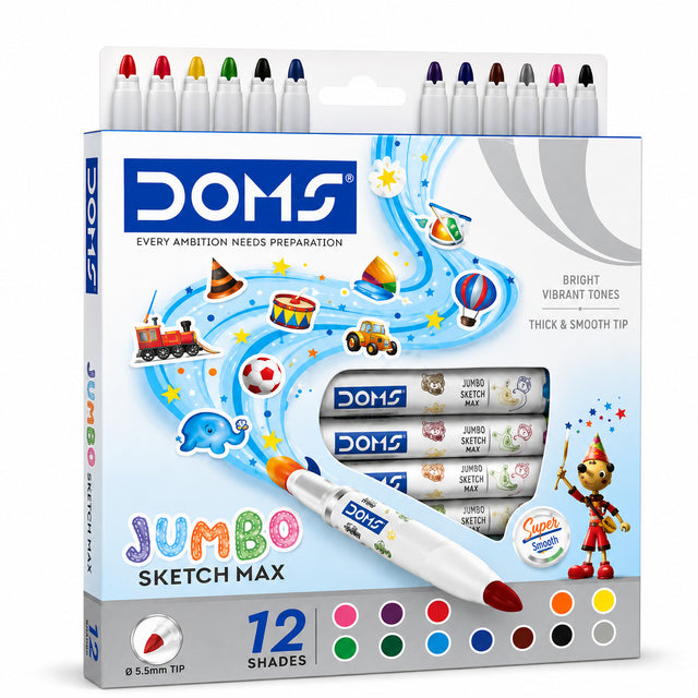 doms pennarelli jumbo doms 12 pz ean 8010732159039