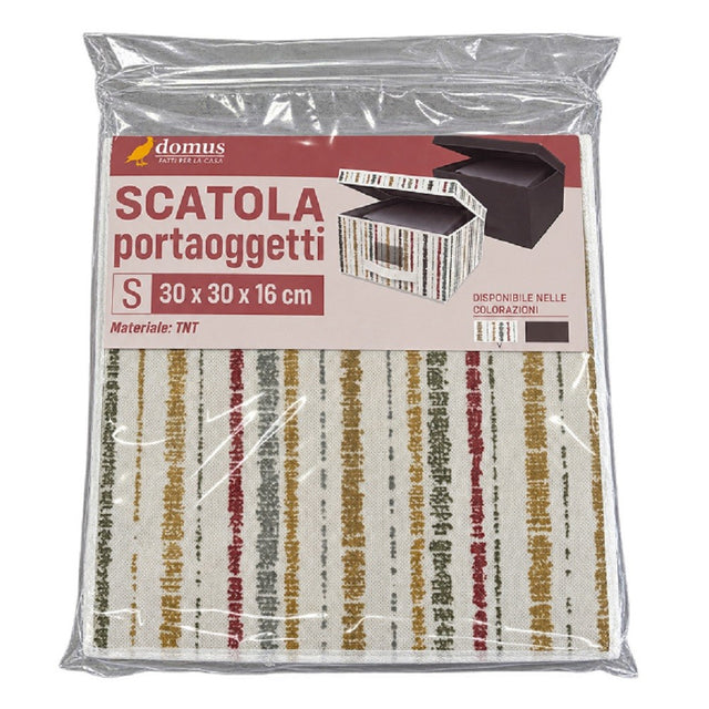 domus scatola multiuso con coperchio 30x30x16 cm ean 9972016407368