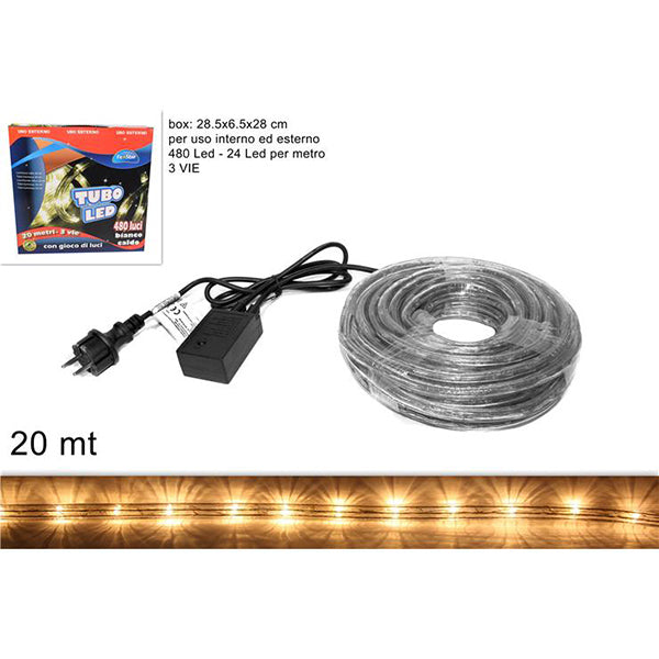 immagine-1-due-esse-christmas-tubo-led-20mt-luce-calda-due-esse-698491-ean-8033113698491